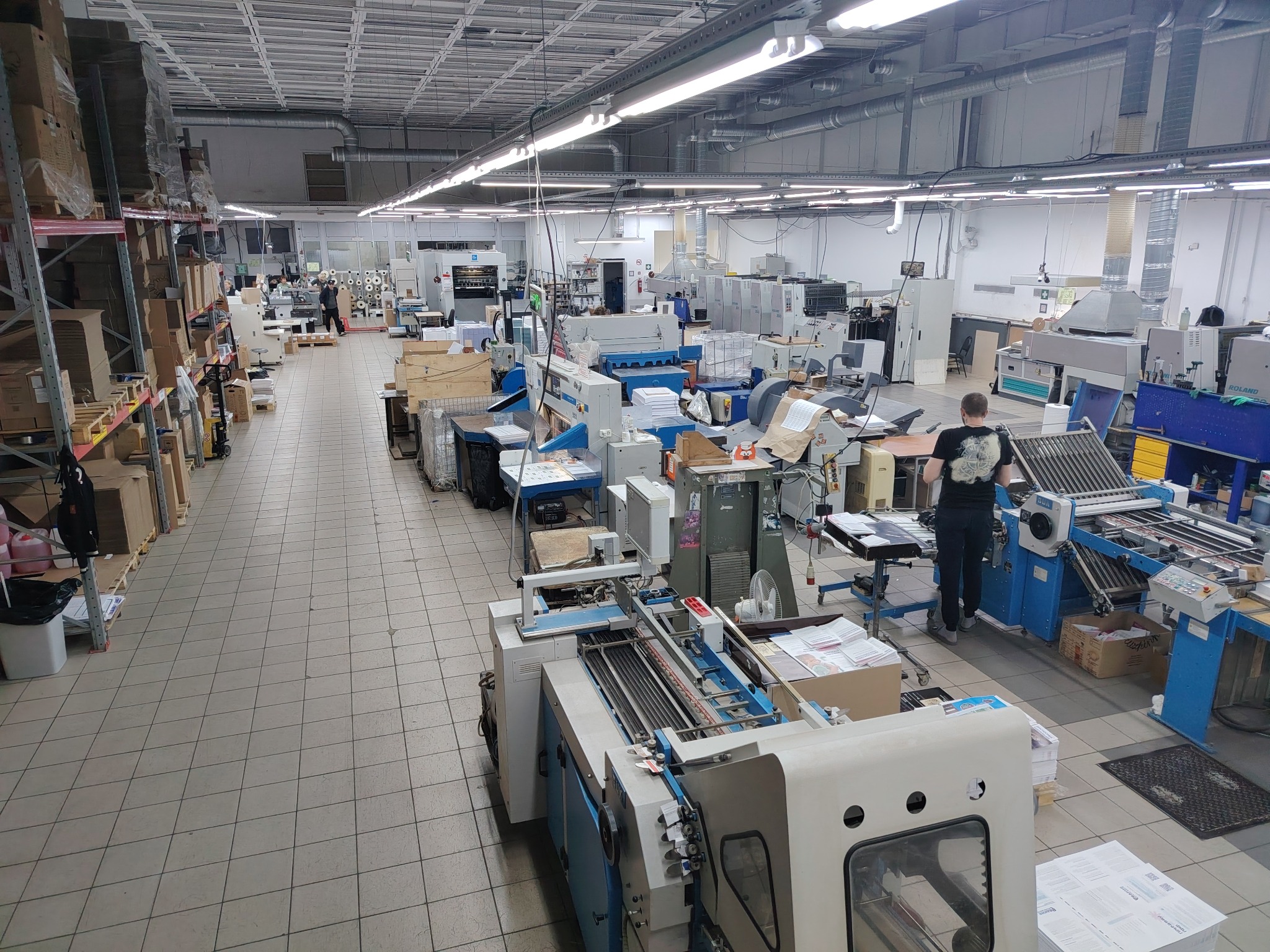 Производственный цех Apex Print